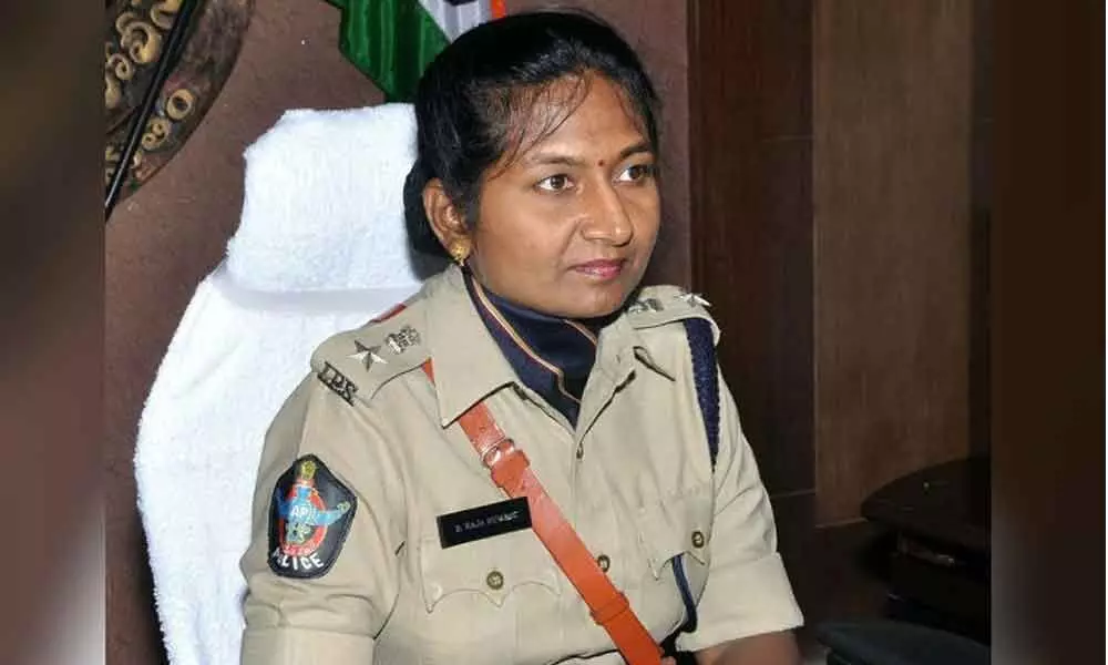 Vizianagaram district superintendent of police B Rajakumari