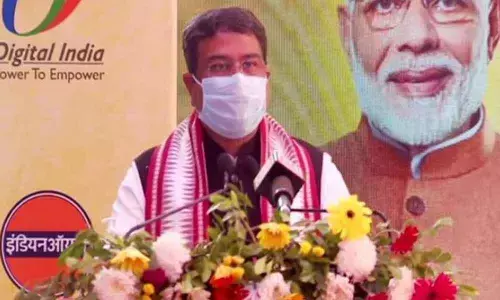 Union Minister Dharmendra Pradhan launches missed call facility for LPG consumers in Bhubaneswar