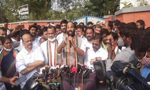 TPCC President N Uttam Kumar Reddy