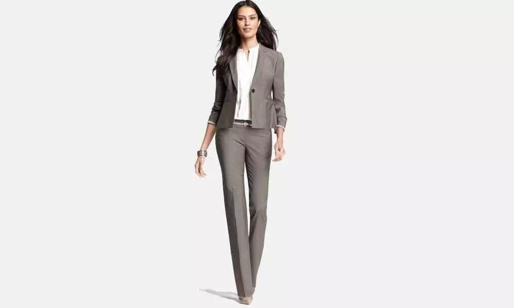 Professional business shop attire female