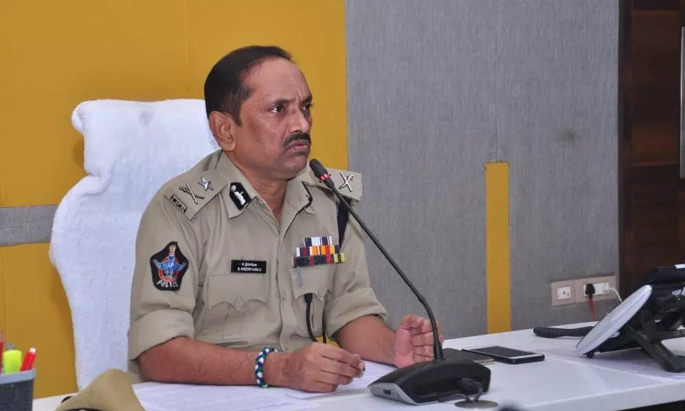 Commissioner of Police B Srinivasulu