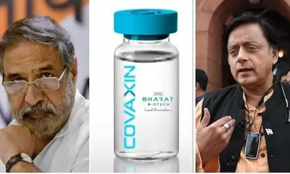 Congress questions nod to Covaxin