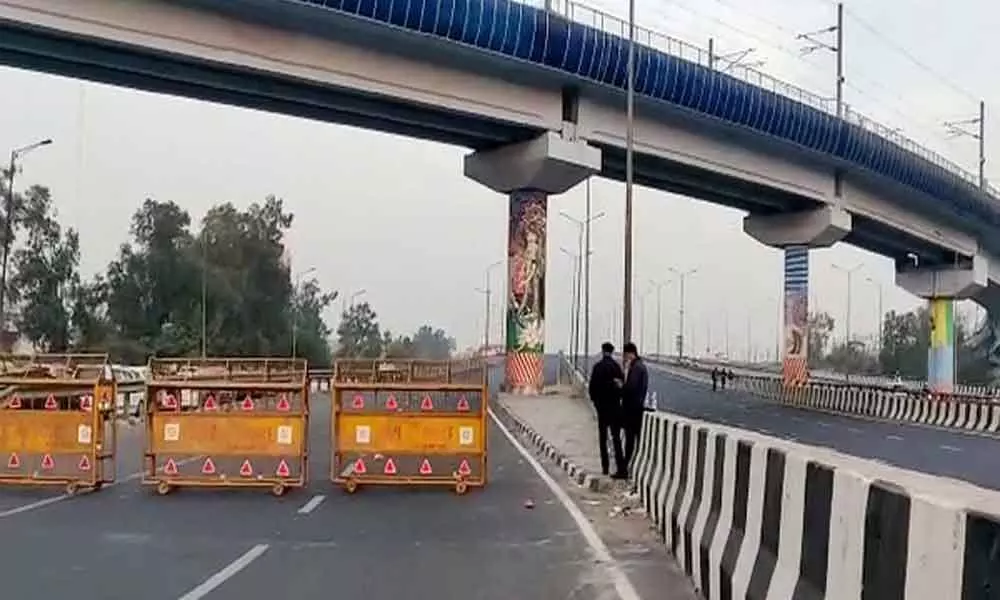 Chilla, Ghazipur Borders Closed Due To Farmers Protest: Delhi Traffic Police