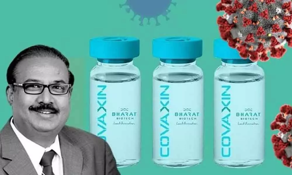 Covaxin safest vaccine in world: Bharat Biotech CMD Dr Krishna Ella