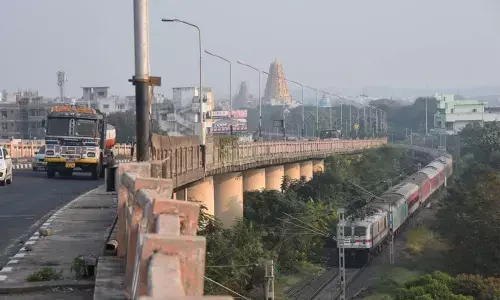 Electronic interlocking system at railway station