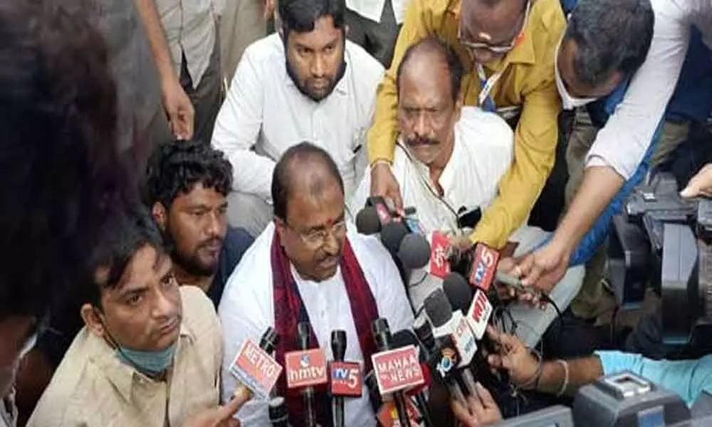 BJP state president Somu Veerraju arrested at Ramateertham
