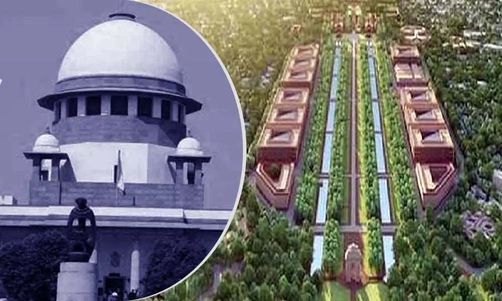 Supreme Court given its  approval to the ‘central Vista project’ of 20 thousand crores