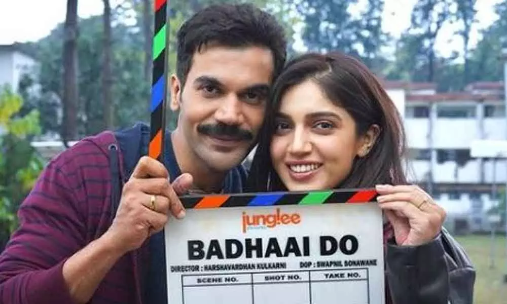 Bhumi Pednekar starts shooting for Badhaai Do