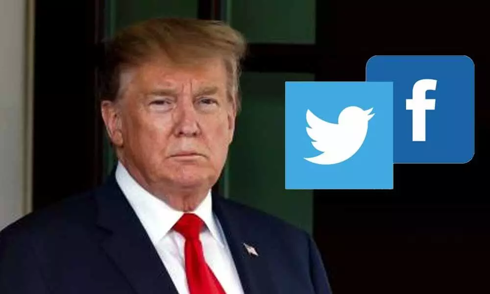 Twitter, FB block temporarily block Trump following Capitol chaos