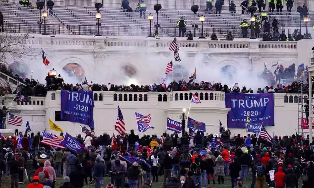 Trump incites supporters to storm US Capitol; 4 die in violence