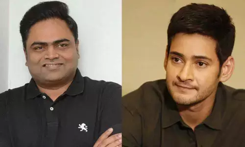 Vamshi Paidipally and Mahesh Babu