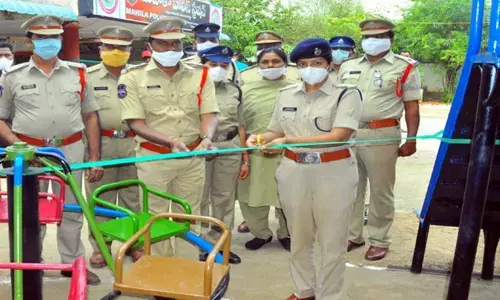 Additional DCP Injarapu Puja inaugurating children’s park