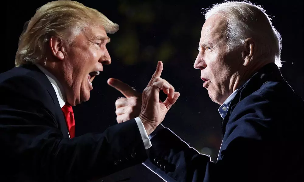 Donald Trump and Joe Biden