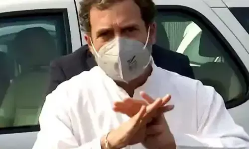 Former party president Rahul Gandhi