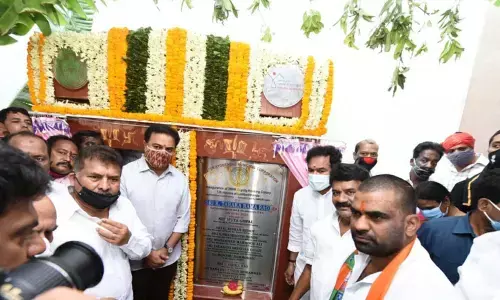 KTR appeals to Kishan Reddy for defence lands in Hyderabad for development