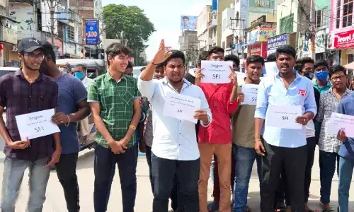 SFI students stir over high fees in corporate colleges