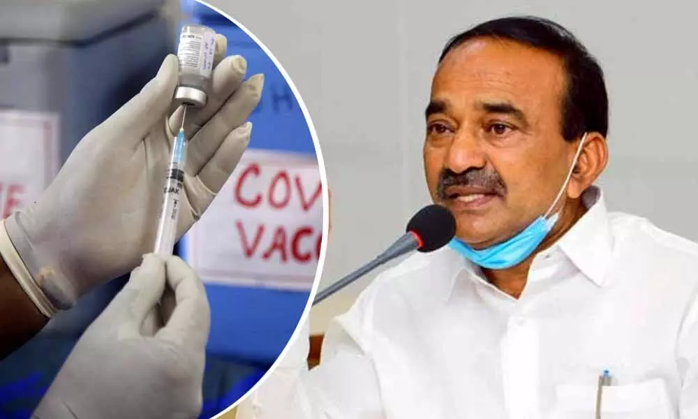 Health minister Eatala Rajender to take first shot of COVID-19 vaccine in Telangana