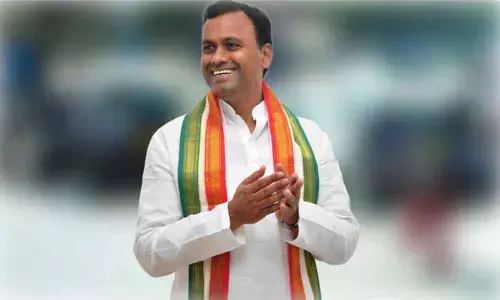 Congress party MLA Komatireddy Rajagopal Reddy