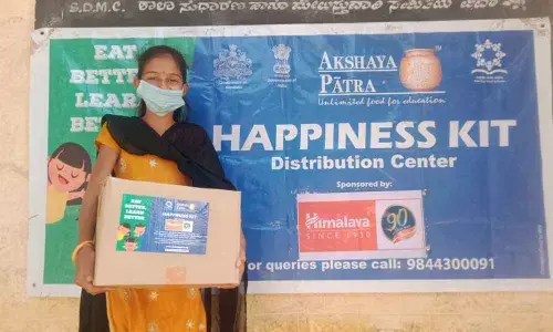 Healthcare company provides dry ration kits