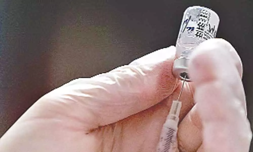 3 broken vials of vaccine create flutter