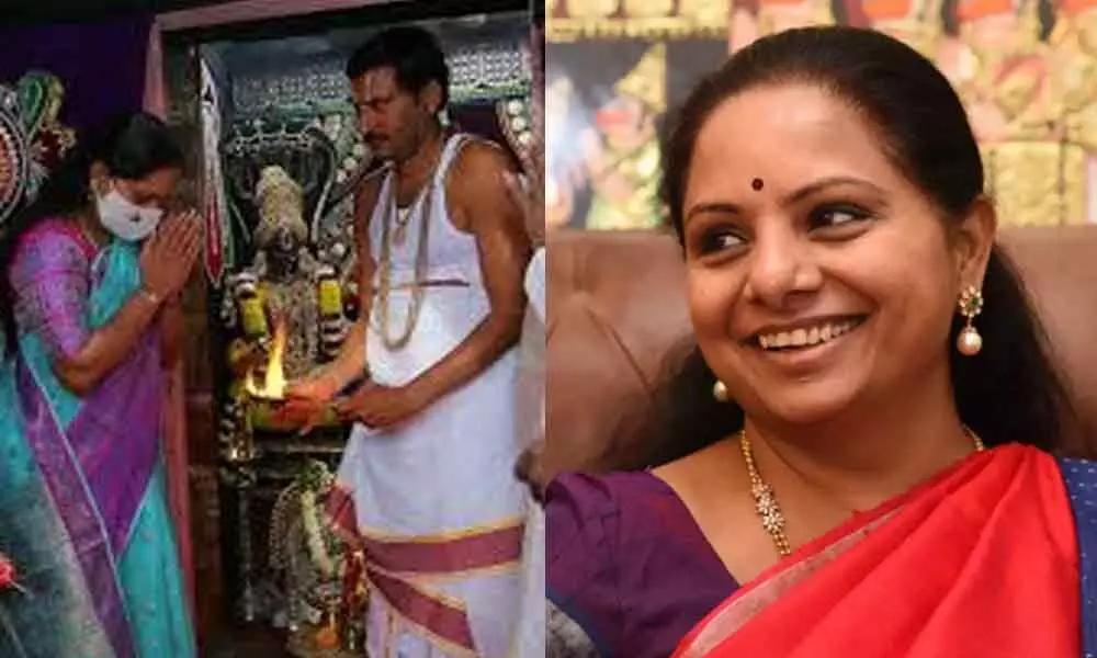 Kavitha to lead Bhogi celebrations at Bhagyalakshmi temple
