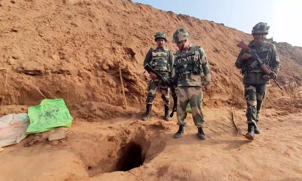 BSF detects Pakistan tunnel