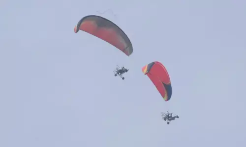 Air Sports National Championship competition launched in Mahbubnagar on Wednesday