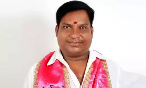 Hyderabad: TRS worker slips off building while flying kite, dies