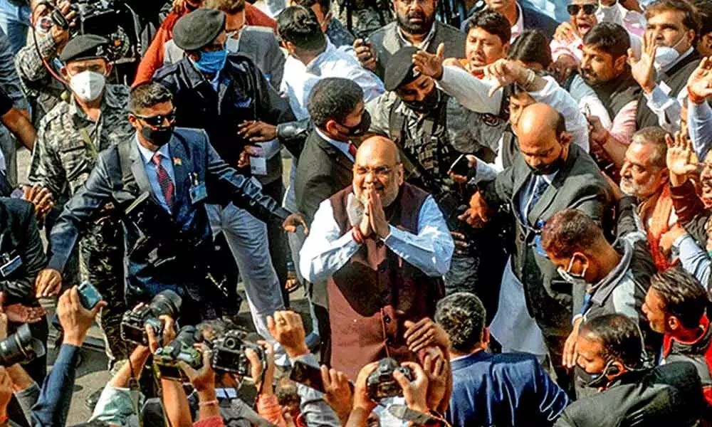 Shah briefs WB party leaders about roadmap to win 200 seats