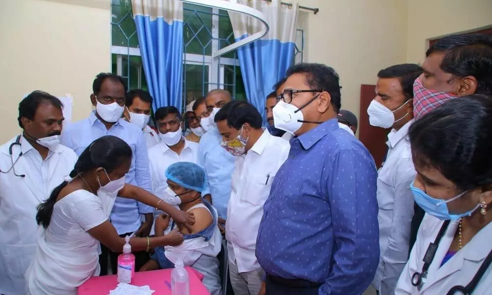 510 get vaccinated in Palamuru