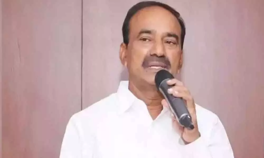 Telangana Health Minister Eatala Rajender