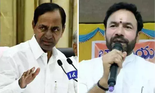 K Chandrasekhar Rao and Kishan Reddy
