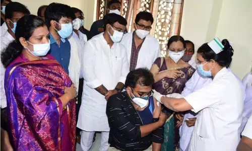 Deputy CM Amzath Basha hails scientists for Covid shot