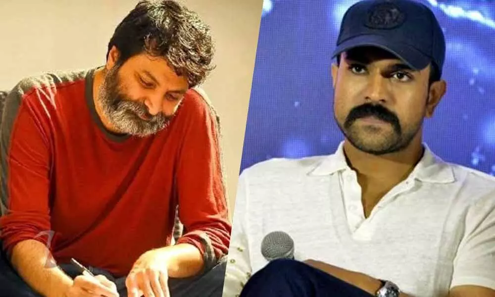 Trivikram Srinivas and Ram Charan