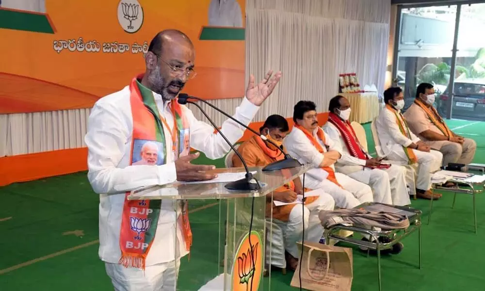 BJP aims to form government in 2023: Bandi Sanjay