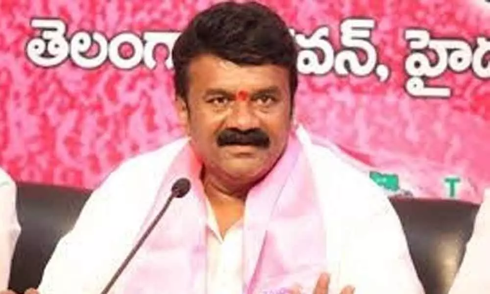 Animal Husbandry Minister T Srinivas Yadav