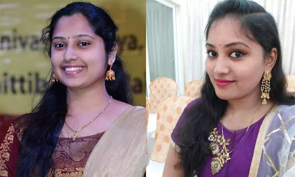 Keerthana and Pragna