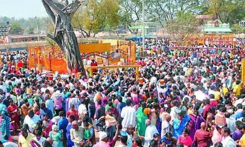 File photo of Medaram jatara