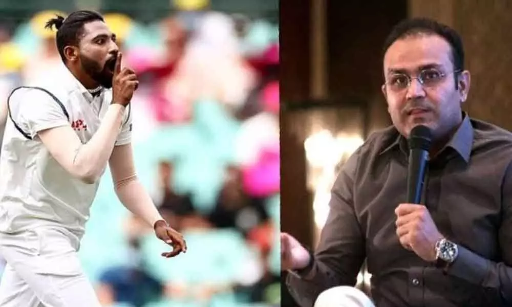 The boy has become a man on this tour: Sehwag on Siraj