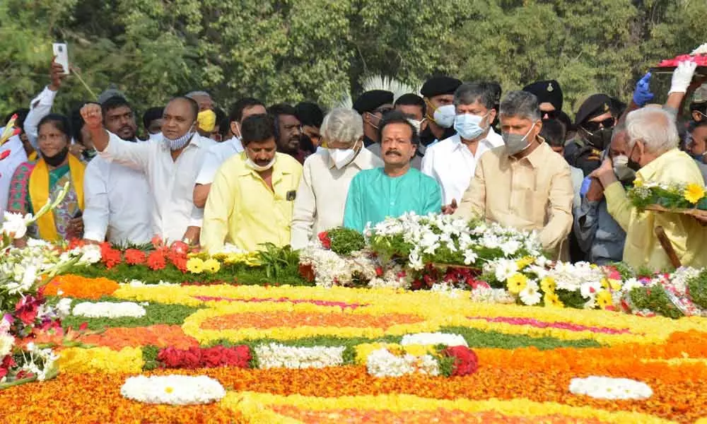 Rich tributes paid to TDP founder