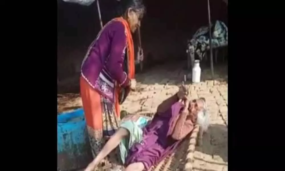 90-year-old woman thrashed by daughter-in-law