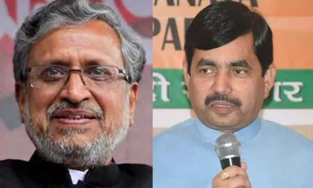 Sushil Modi’s exit, Shahnawaz’s entry