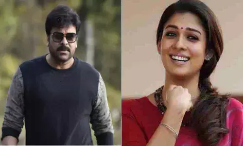 Megastar Chiranjeevi and Nayanathara