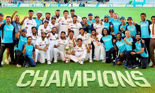 India thunder Down Under