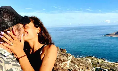 Suicide Squad star Joel Kinnaman, model Kelly Gale engaged