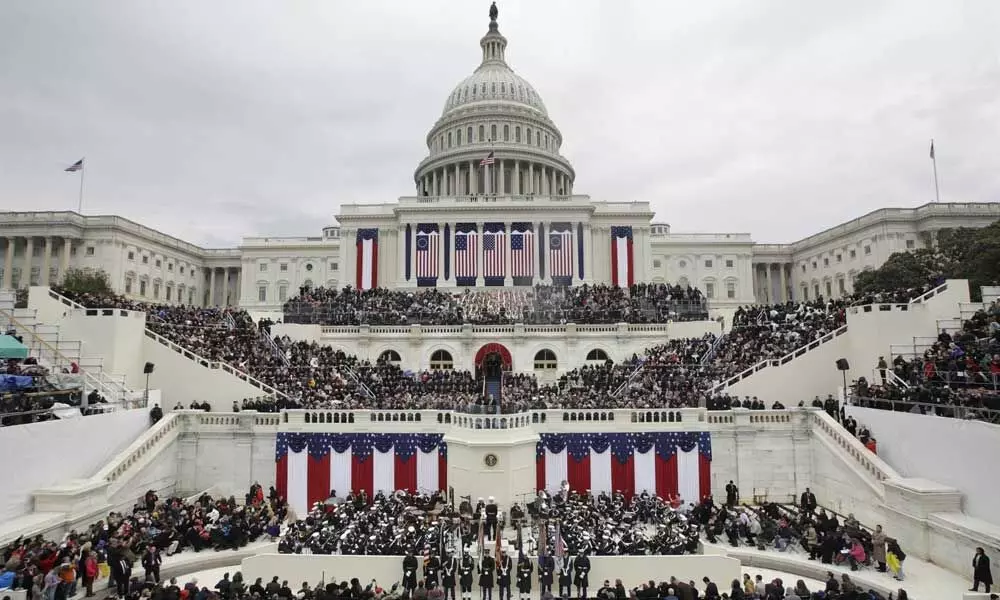 What happens at the US Presidential inauguration?