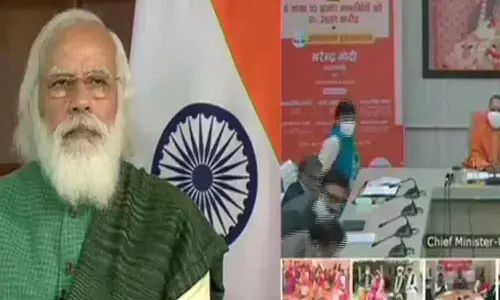 PM Modi releases financial assistance to over 6 lakh beneficiaries in  Uttar Pradesh  under Pradhan Mantri Awaas Yojana
