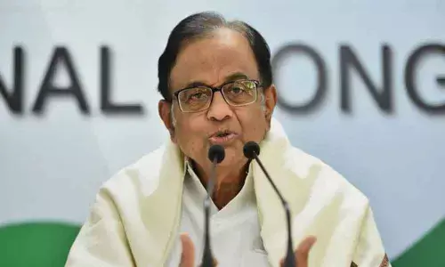 Senior Congress leader P. Chidambaram