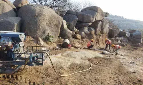 Phase-II ramp works begin at Moula Ali