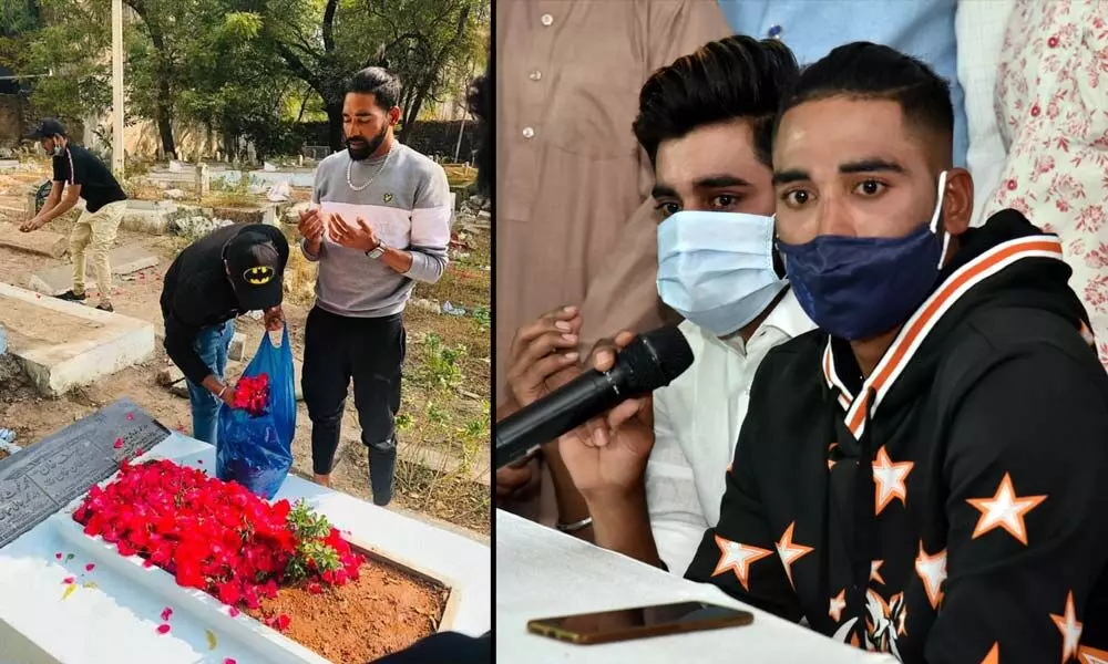 Went to the graveyard directly from airport, sat with my father: Mohammed Siraj reveals emotional return
